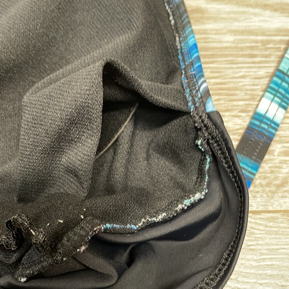 Gabar Horizon Stripe High Neck One Piece Tummy Control Swimsuit 12 - Picture 14 of 15